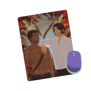 Alfombrilla de raton - Casteel y Kieran - Jennifer L. Armentrout