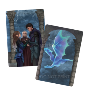 Funda literaria personalizable - Violet y Xaden - Rebecca Yarros