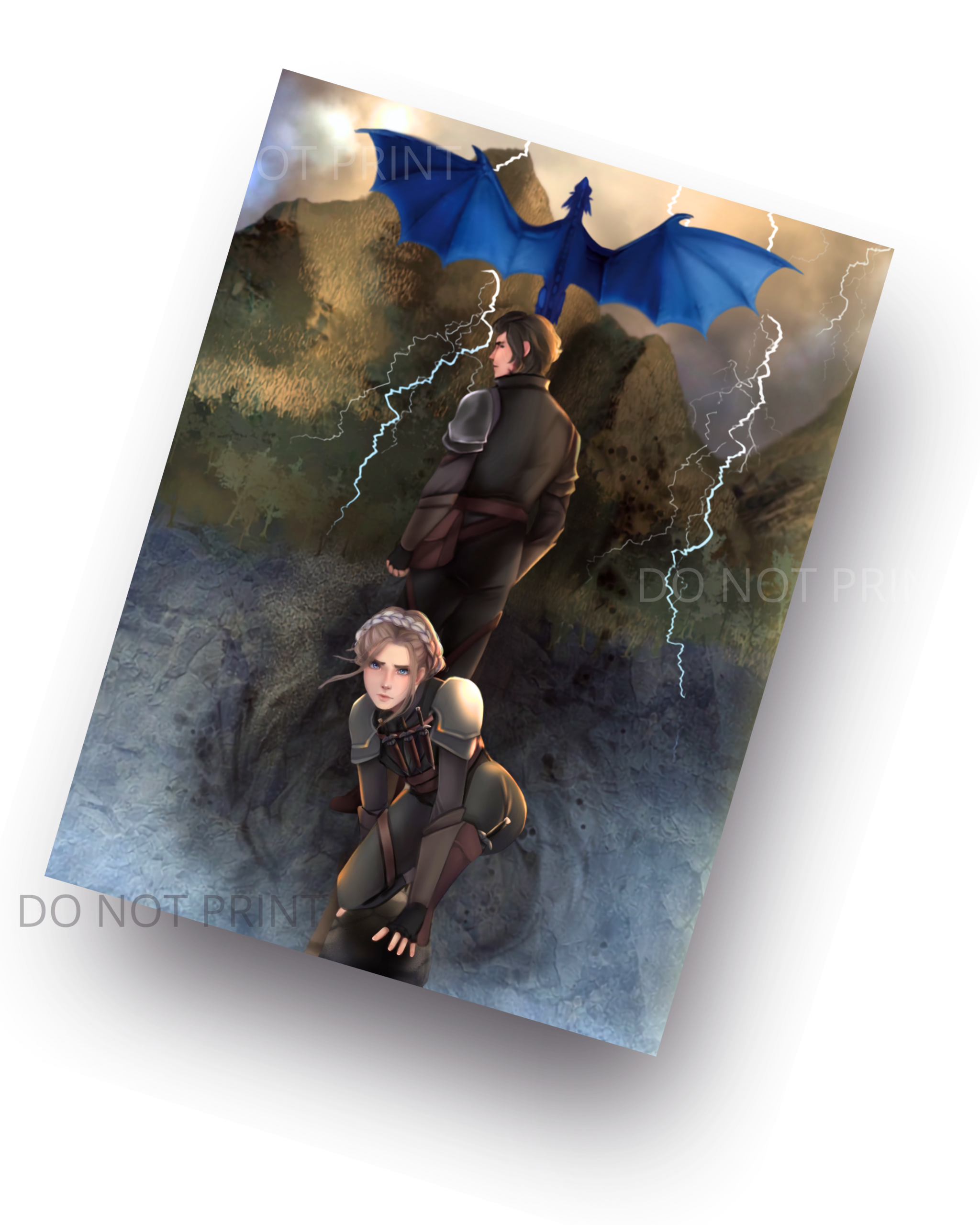 Print A5 - Alas de Sangre - Rebecca Yarros