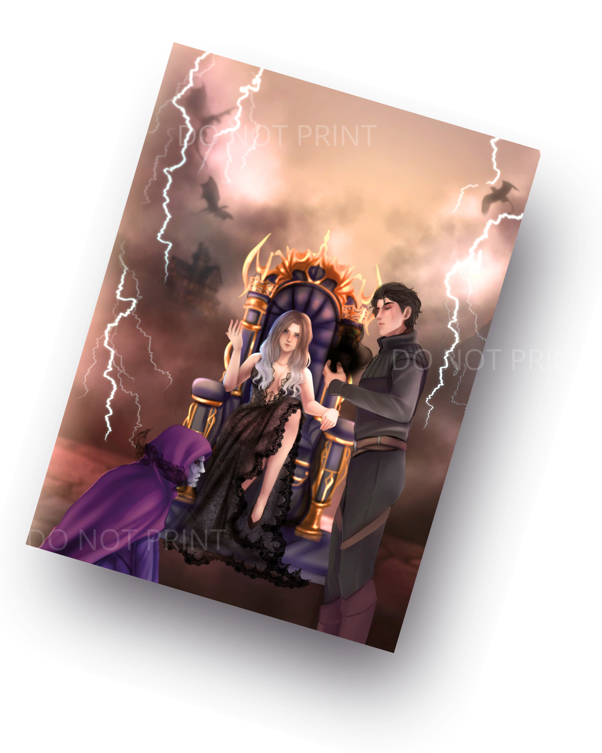 Print A5 - Alas de Hierro - Rebecca Yarros