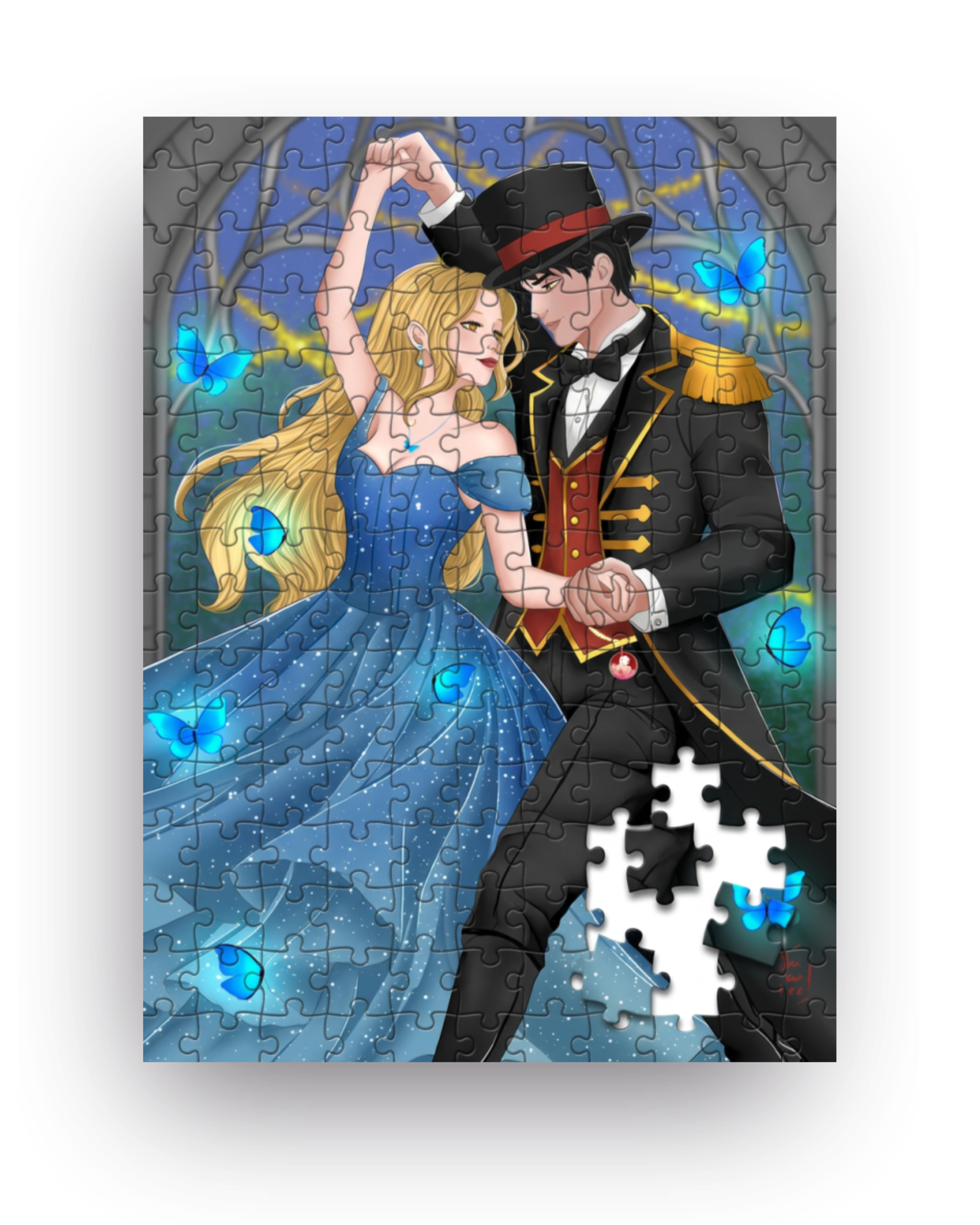Puzzle 200 piezas - Donatella y Legend - Stephanie Garber