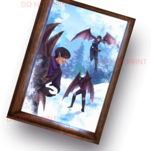 Print A5 - BatBoys - Sarah J. Maas