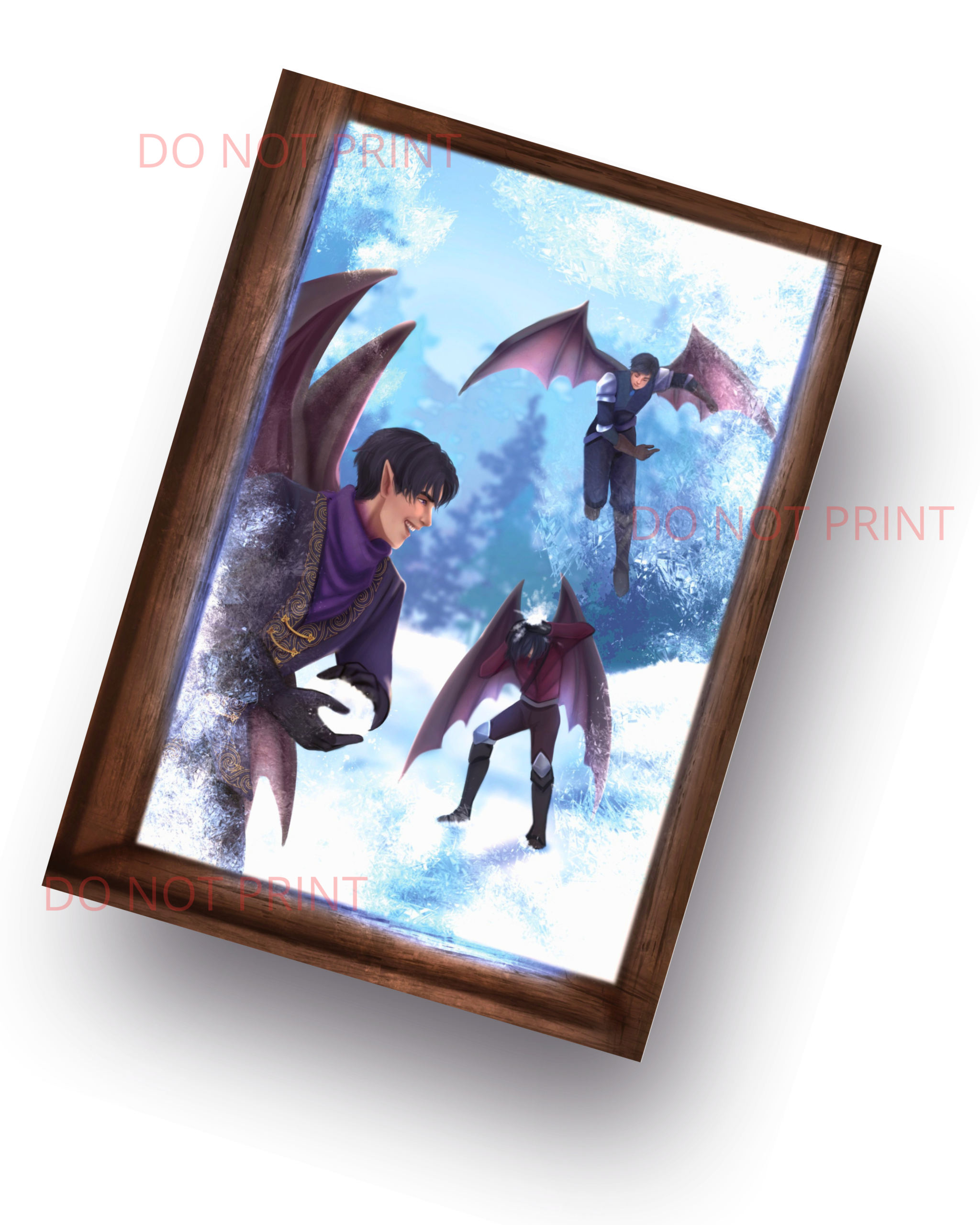 Print A5 - BatBoys - Sarah J. Maas