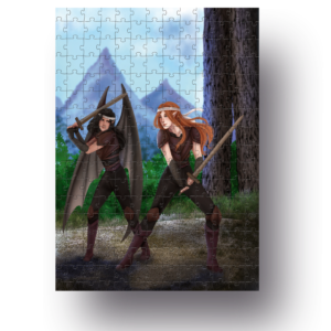 Puzzle 200 piezas - Valquirias - Sarah J. Maas