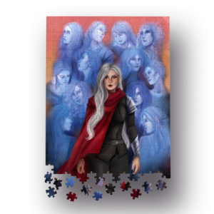 Puzzle 200 piezas - Manon y las 13 - Sarah J. Maas